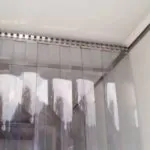 Морозостойкая ПВХ завеса